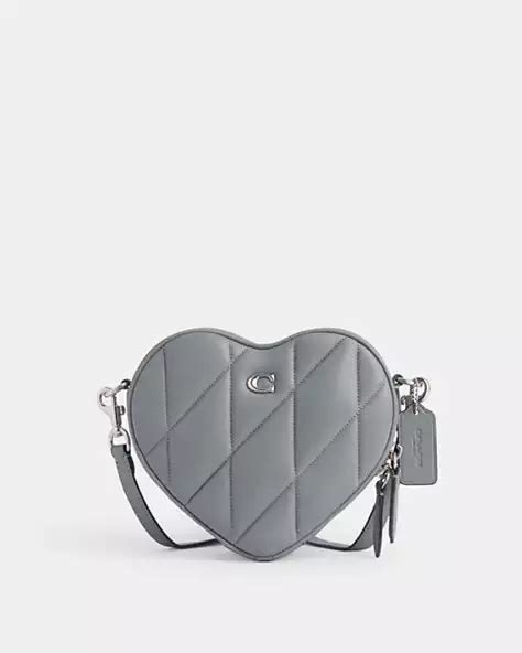 coach heart bag|coach quilted heart bag.